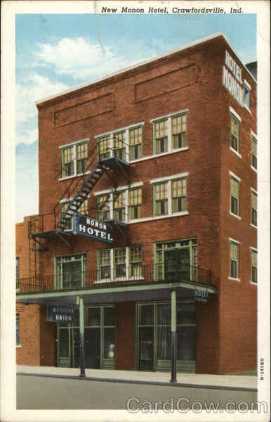 New Monon Hotel Crawfordsville Indiana