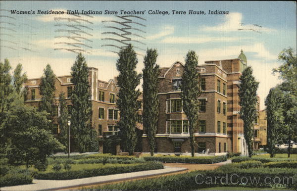 Women's Residence Hall, Indiana State Teachers' College Terre Haute
