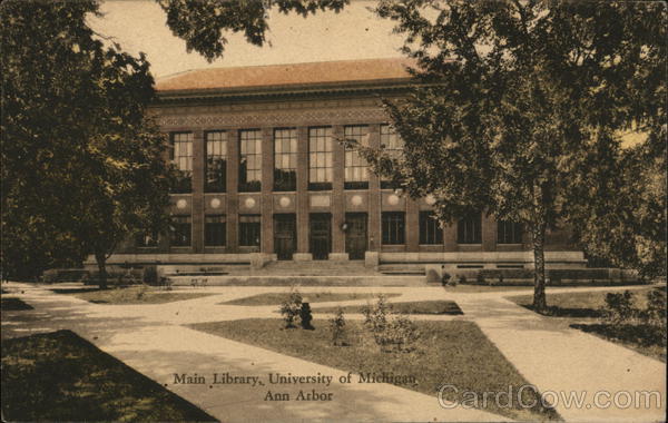Main Library, University of Michigan Ann Arbor