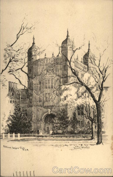 N. 3 Entrance, Lawyers' Club, University of Michigan Ann Arbor