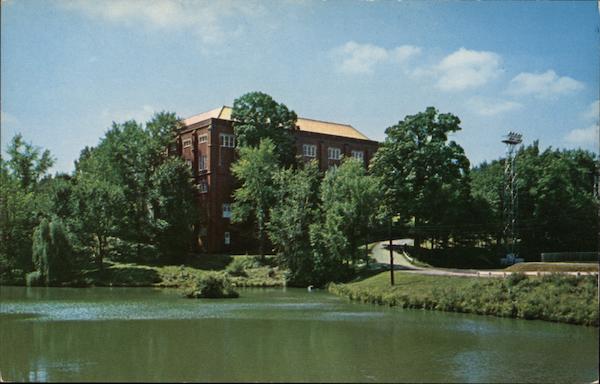 Lake and Gymnasium Muskingum College New Concord Ohio