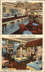 Veneto Restaurant Postcard
