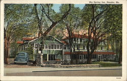 Big Spring Inn Postcard