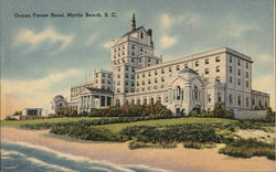 Ocean Forest Hotel Myrtle Beach, SC Postcard Postcard Postcard
