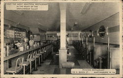 Princess Restaurant, 128 N. Queen St. Martinsburg, WV Postcard Postcard Postcard