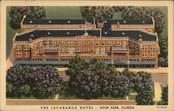 The Jacaranda Hotel Postcard