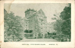 North Hall, State Teacher's College Postcard