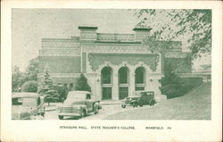 Straughn Hall, State Teacher's College Postcard