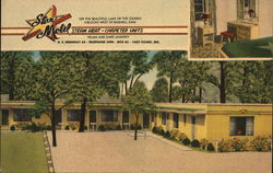Star Motel Postcard