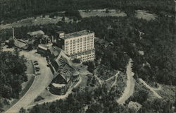 Aerial View of Pocono Manor Inn Postcard