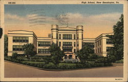 High School New Kensington, PA Postcard Postcard Postcard