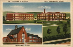 Senior High and High School Postcard