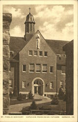 St. Fidelis Seminary, Capuchin Franciscan Fathers Herman, PA Postcard Postcard Postcard