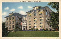 Carlisle Hospital Postcard