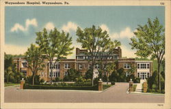 Waynesboro Hospital Postcard