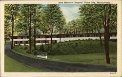 Stem Memorial Hospital Union City, PA Postcard Postcard Postcard