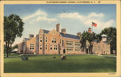 Plattsburg Normal School Postcard