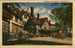 View of Edgewood Park Postcard