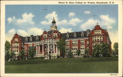 Mount St. Mary College for Women Manchester, NH Postcard Postcard Postcard