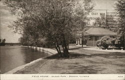 Field House, Island Park Postcard