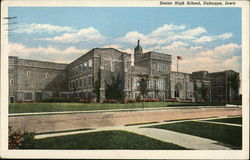 Seniior High School Dubuque, IA Postcard Postcard Postcard