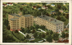Iowa Lutheran Hospital Postcard