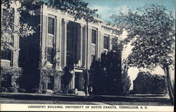 Chemistry Building at the University of South Dakota Postcard