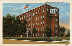 St. Lukes Hospital Postcard