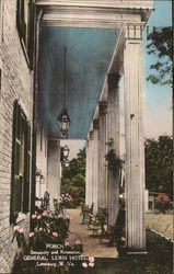 The General Lewis Hotel Lewisburg, WV Postcard Postcard Postcard