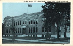 Elizabethtown and Hardin County High School Kentucky Postcard Postcard Postcard