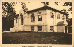 Public Library Postcard