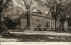 High School Geneva, IL Postcard Postcard Postcard