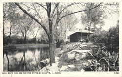 Mill Race Inn on the Fox River Postcard