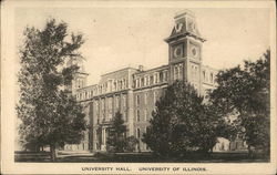 University Hall, University of Illinois Postcard