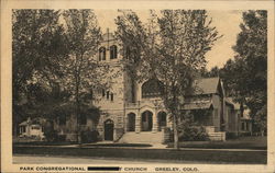 Park Conggragational Church Postcard