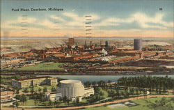 Ford Plant Dearborn, MI Postcard Postcard Postcard