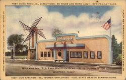 Holland Inn Whittier, CA Postcard Postcard Postcard