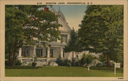 Sunshine Lodge, 613 Fourth Avenue West Postcard