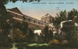 Architectural Building University of Michigan Ann Arbor, MI Postcard Postcard Postcard