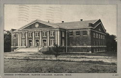 Albion College - Kresge Gymnasium Michigan Postcard Postcard Postcard