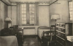 Central State Teachers College - Men's Dormitory & Union Building Postcard