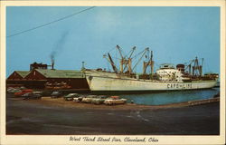 West Third Street Pier Cleveland, OH Postcard Postcard Postcard