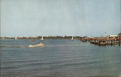 View of Bonita Causeway Brigantine, NJ Postcard Postcard Postcard