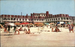 Windsor Hotel and Beach Postcard