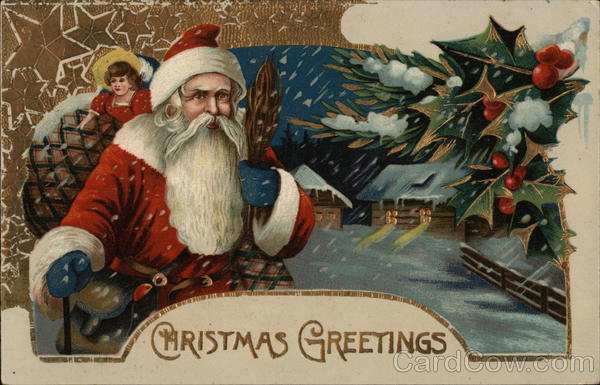 Christmas Greetings Santa Claus