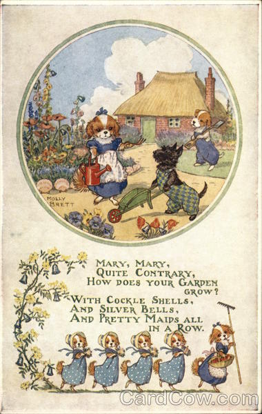Mary, Mary, Quite, Contrary Nursery Rhymes