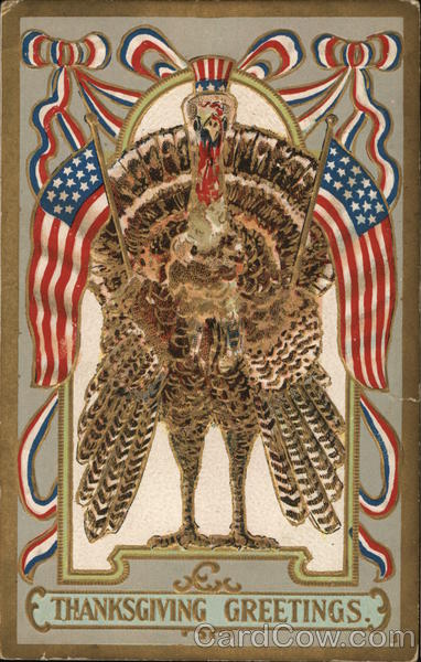 Thanksgiving Greetings Turkeys