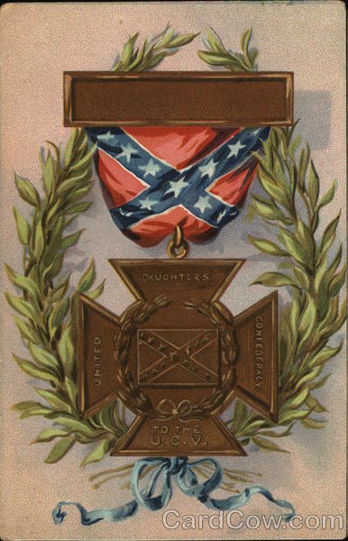 United Daughters of Confederacy Medal Patriotic