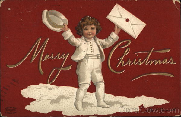 Merry Christmas Ellen Clapsaddle Children