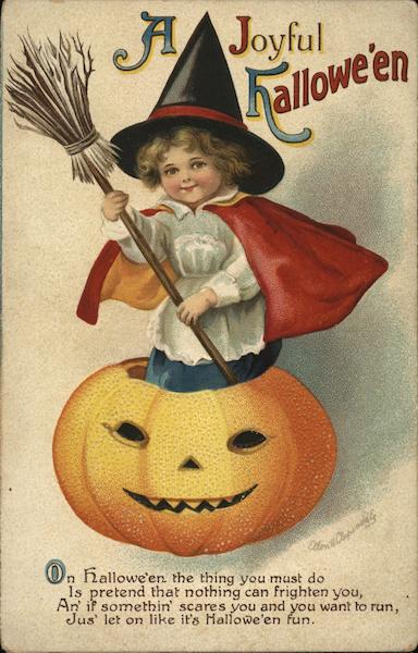 A Joyful Halloween Ellen Clapsaddle
